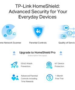 TP-Link Archer AXE75 Tri-Band WiFi 6E Router – AX5400, Gigabit-Ports, USB 3.0, WPA3-Sicherheit - Image 3