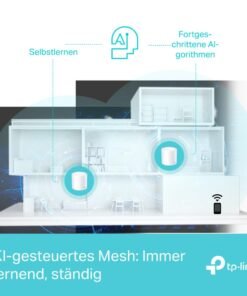 TP-Link Deco X50 AX3000 Mesh WiFi 6 System (3er-Packung) – Dual-Band, Gigabit-Ports, WPA3-Schutz - Image 3
