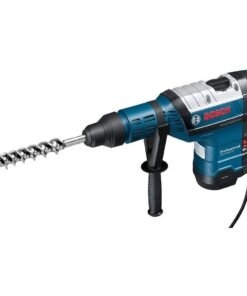 Bosch PRO Bohrhammer GBH 8-45 DV (Leistung 1.500 Watt, Bohr-Ø in Beton mit Hammerbohrern: 12-45mm, Schlagenergie max.: 12,5 J, SDS-max., inkl. Fetttube, Zusatzhandgriff, Handwerkoffer) Corded Electric