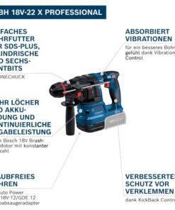 Alternative view of Bosch PRO 18V System Akku-Bohrhammer GBH 18V-22 X (inkl. L-BOXX 136)