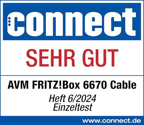 AVM FRITZ! Box 6670 Cable Router – DOCSIS 3.1 Modem, WiFi 7, 2.5G LAN, Zigbee-Integration - Image 3