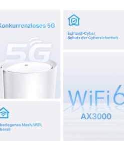 TP-Link Deco X50-5G – Wi-Fi 6 AX3000 5G Router mit SIM-Slot & Mesh-Unterstützung - Image 8