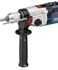 Bosch Professional Schlagbohrmaschine GSB 21-2 RCT (Bohr-Ø in Beton: 13-22 mm, 1300 Watt, inkl. Schnellspannbohrfutter 13mm, Tiefenanschlag 210mm, Zusatzhandgriff, Handwerkoffer)
