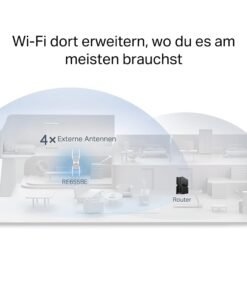 TP-Link RE655BE Tri-Band WiFi 7 Repeater – BE9300, EasyMesh, 2.5G LAN, WPA3 - Image 5