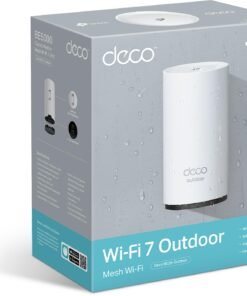 TP-Link Deco BE25 Outdoor WiFi 7 Router – Dual-Band, 2× 2.5G Ports, PoE/AC-Stromversorgung - Image 2