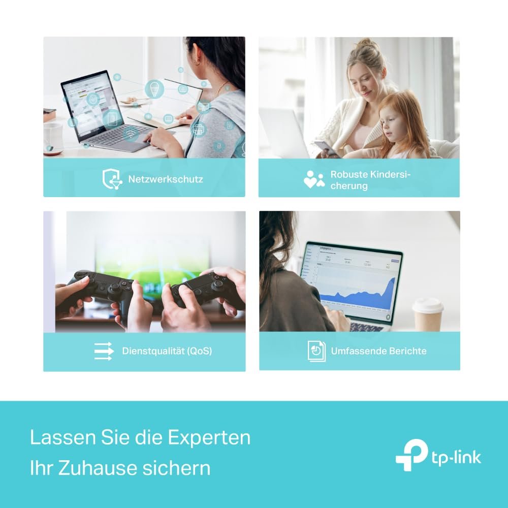 TP-Link Deco X50 AX3000 Mesh WiFi 6 System (3er-Packung) – Dual-Band, Gigabit-Ports, WPA3-Schutz - Image 2