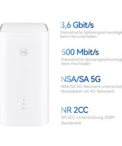 5G CPE 5s H153 WiFi 6 AX3000 Router – SIM-Support, Hochleistungsantennen, Mesh+ - Image 7