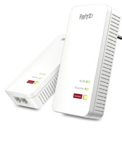 FRITZ!Powerline 1240 AX Set – Gigabit-Powerline mit Wi-Fi 6 Access Point