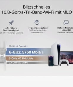 TP-Link RE655BE Tri-Band WiFi 7 Repeater – BE9300, EasyMesh, 2.5G LAN, WPA3 - Image 8