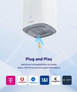 STRONG 5G WLAN Router – Wi-Fi 6 AX3000 Mobiler Hotspot mit Dual-LAN – Bild 5