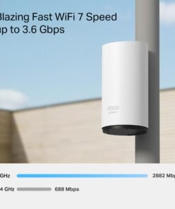 TP-Link Deco BE25 Outdoor WiFi 7 Router – Dual-Band, 2× 2.5G Ports, PoE/AC-Stromversorgung - Image 8