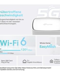 TP-Link Archer NX200 – LTE Wi-Fi 6 Router AX1800 mit SIM-Slot & Gigabit-Ports - Image 7