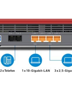 FRITZ! Box 4690 – Wi-Fi 7 Mesh Router für DSL, Kabel & Glasfaser mit Multi-Gig-Ports – Bild 6
