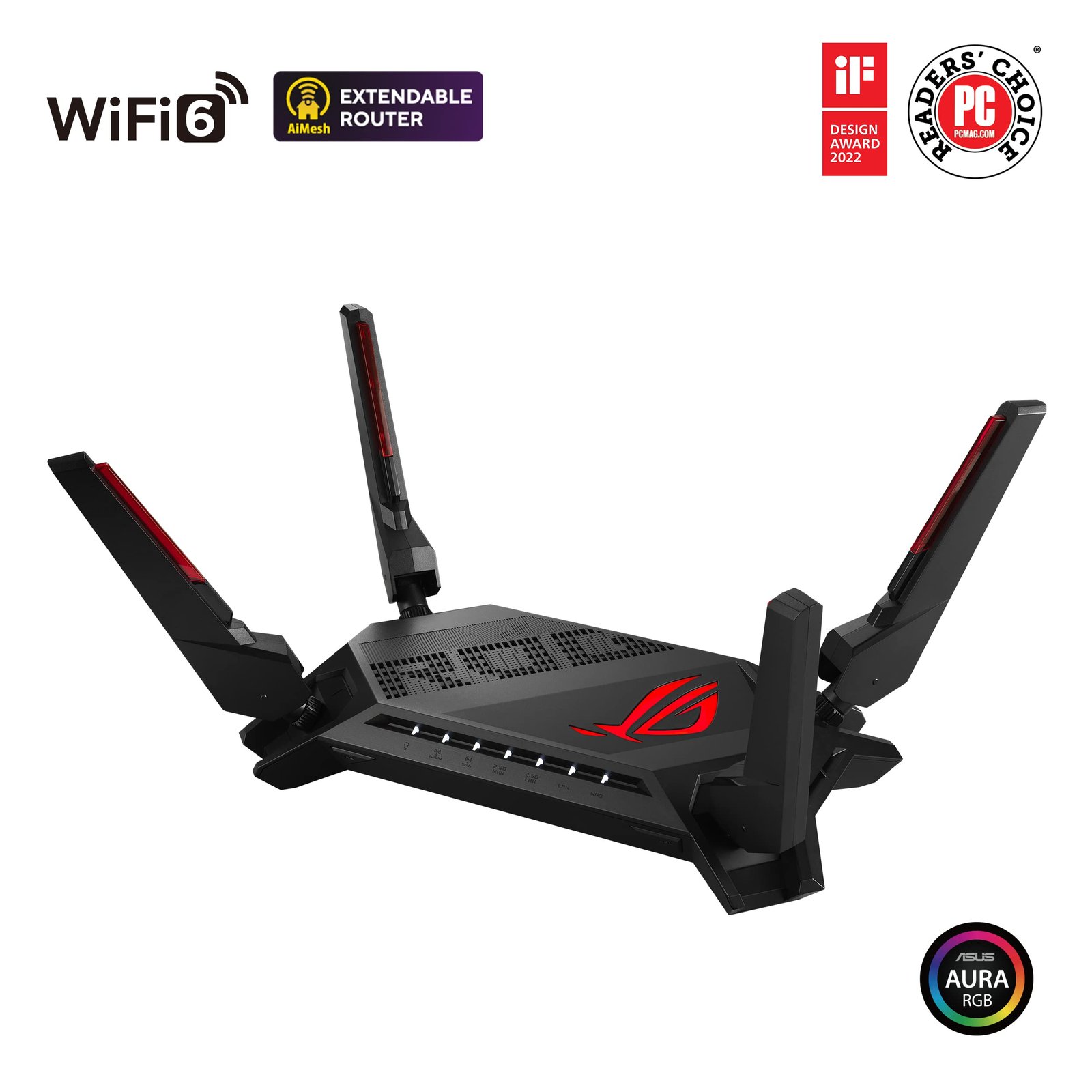 ASUS ROG Rapture GT-AX6000 – Wi-Fi 6 Gaming Router mit Dual-2.5G Ports - Image 4
