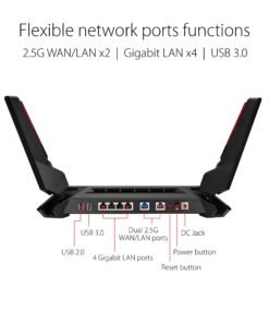 ASUS ROG Rapture GT-AX6000 – Wi-Fi 6 Gaming Router mit Dual-2.5G Ports - Image 10