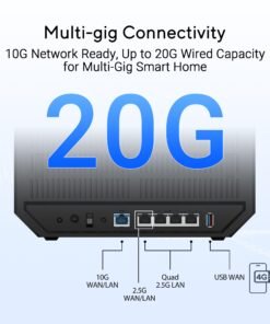 ASUS RT-BE92U BE9700 Tri-Band WiFi 7 Router – AiMesh, VPN & erweiterte Sicherheit - Image 5