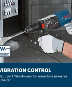 Bosch PRO Bohrhammer GBH 2-28 F (inkl. Zusatzhandgriff, Tiefenanschlag 210mm, Maschinentuch, Schnellwechselbohrfutter, Wechselfutter SDS-plus, Handwerkoffer) - Image 5