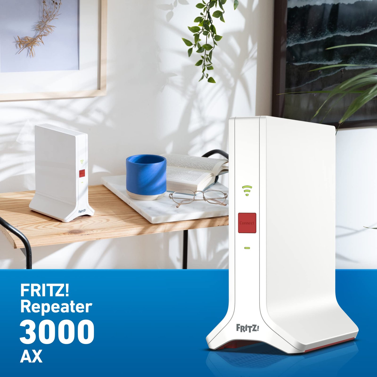 FRITZ!Repeater 3000 AX – WiFi 6 Tri-Band Repeater, bis zu 4200 MBit/s - Image 3