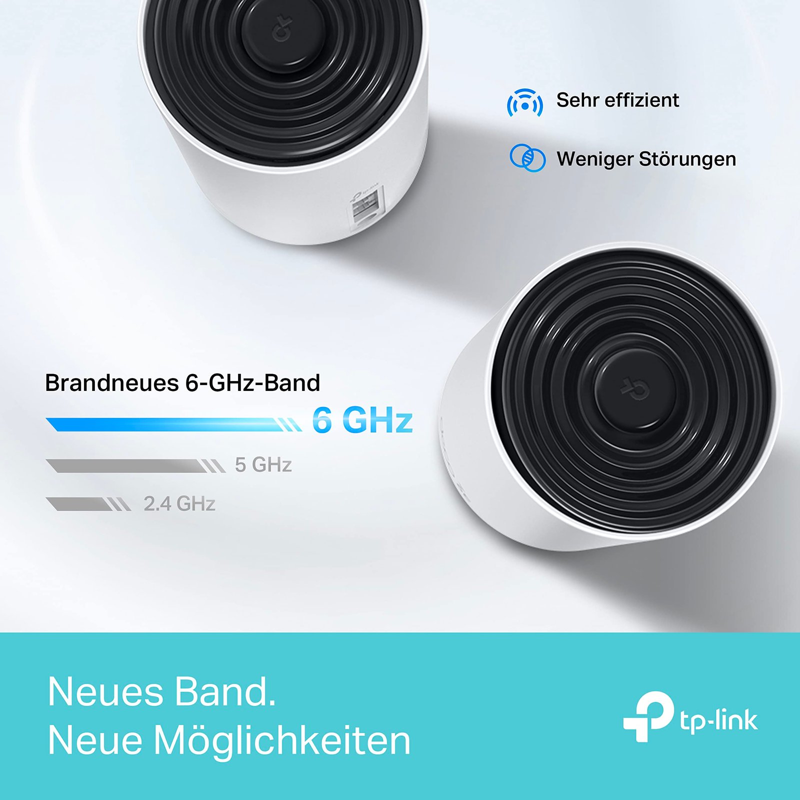 TP-Link Deco XE75 (3er-Set) – Wi-Fi 6E AXE5400 Mesh Tri-Band System - Image 5