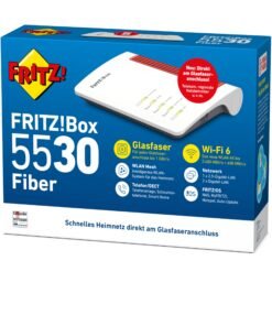 FRITZ! Box 5530 Fiber – WiFi 6 Router mit integriertem Glasfasermodem, bis zu 3 Gbit/s – Bild 5
