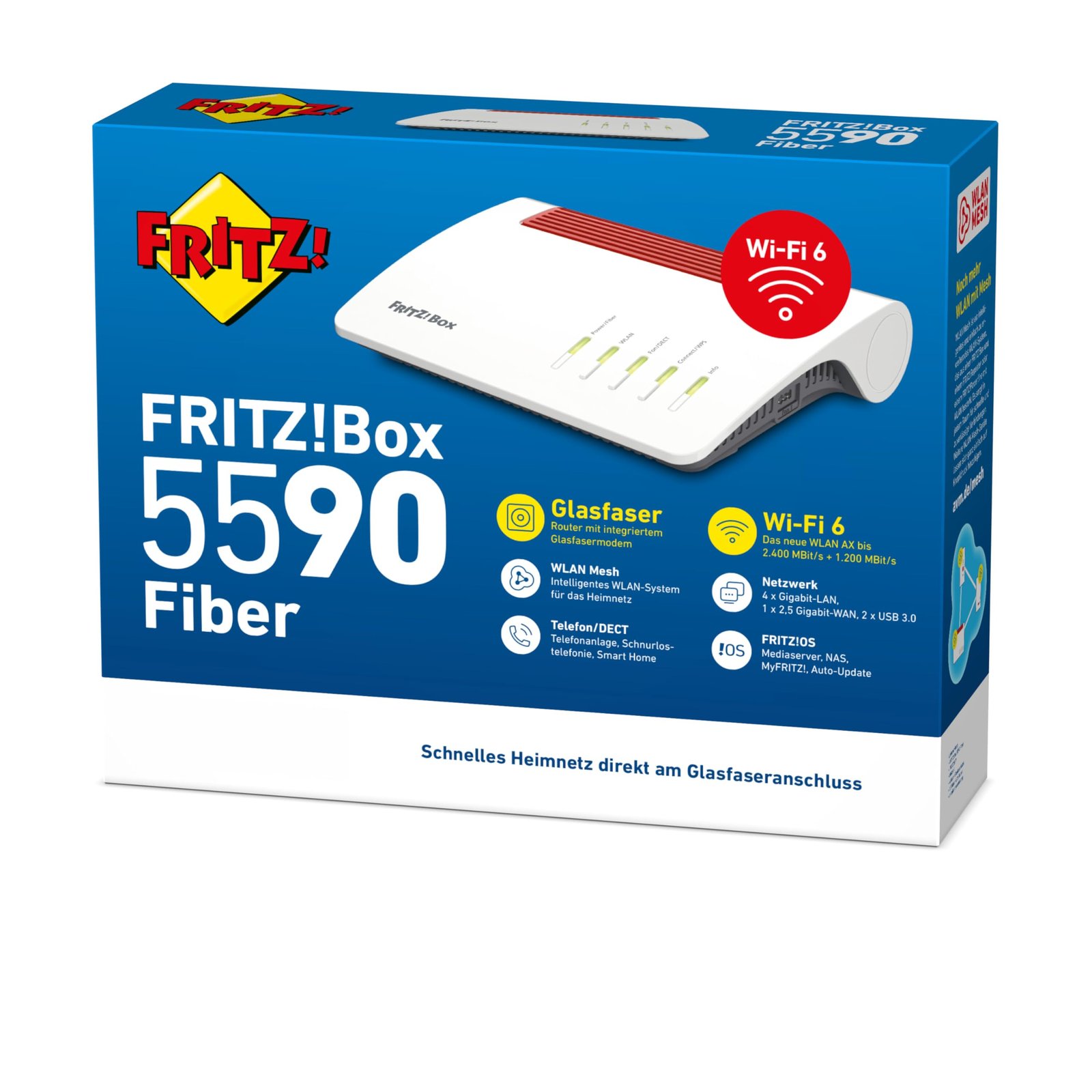 FRITZ! Box 5590 Fiber – Glasfaser-Router mit Wi-Fi 6, Mesh & 2.5G LAN-Port – Bild 6