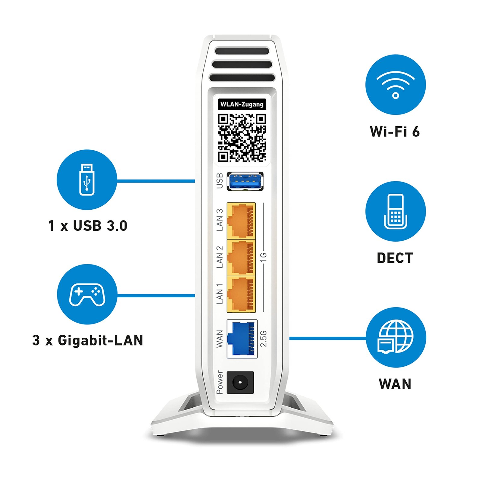 FRITZ! Box 4060 – Wi-Fi 6 Mesh Router mit DECT-Basis & USB 3.0 - Image 6