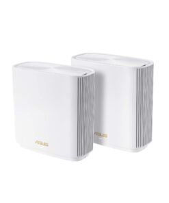 ASUS ZenWiFi XT8 AX6600 WiFi 6 Mesh System – 2er-Set, AiMesh, 2.5G WAN & AiProtection