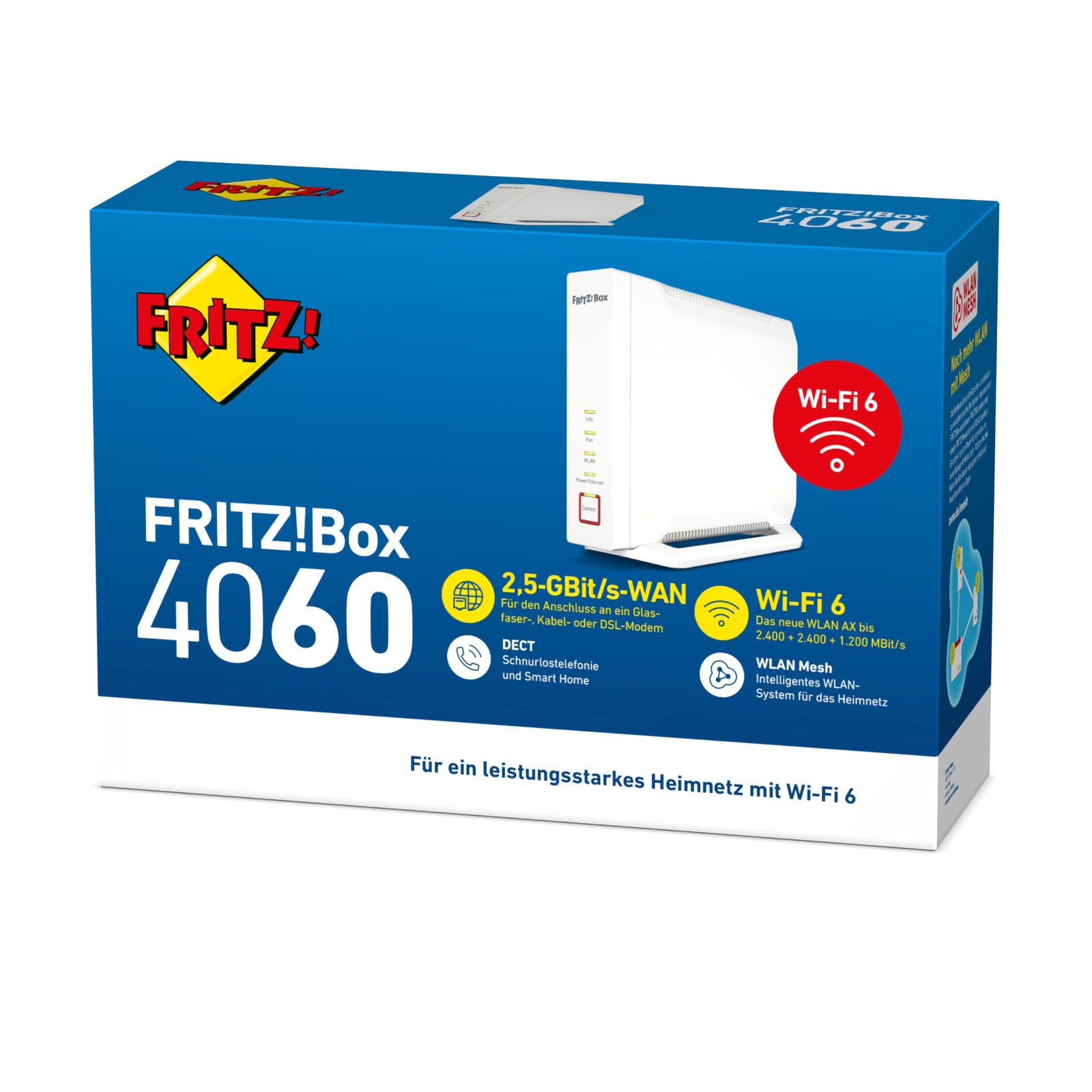 FRITZ! Box 4060 – Wi-Fi 6 Mesh Router mit DECT-Basis & USB 3.0 - Image 5