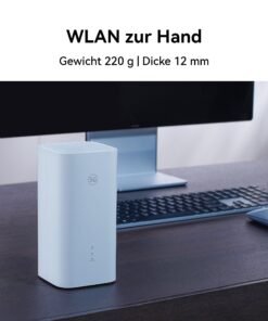 5G CPE 5s H153 WiFi 6 AX3000 Router – SIM-Support, Hochleistungsantennen, Mesh+ - Image 3