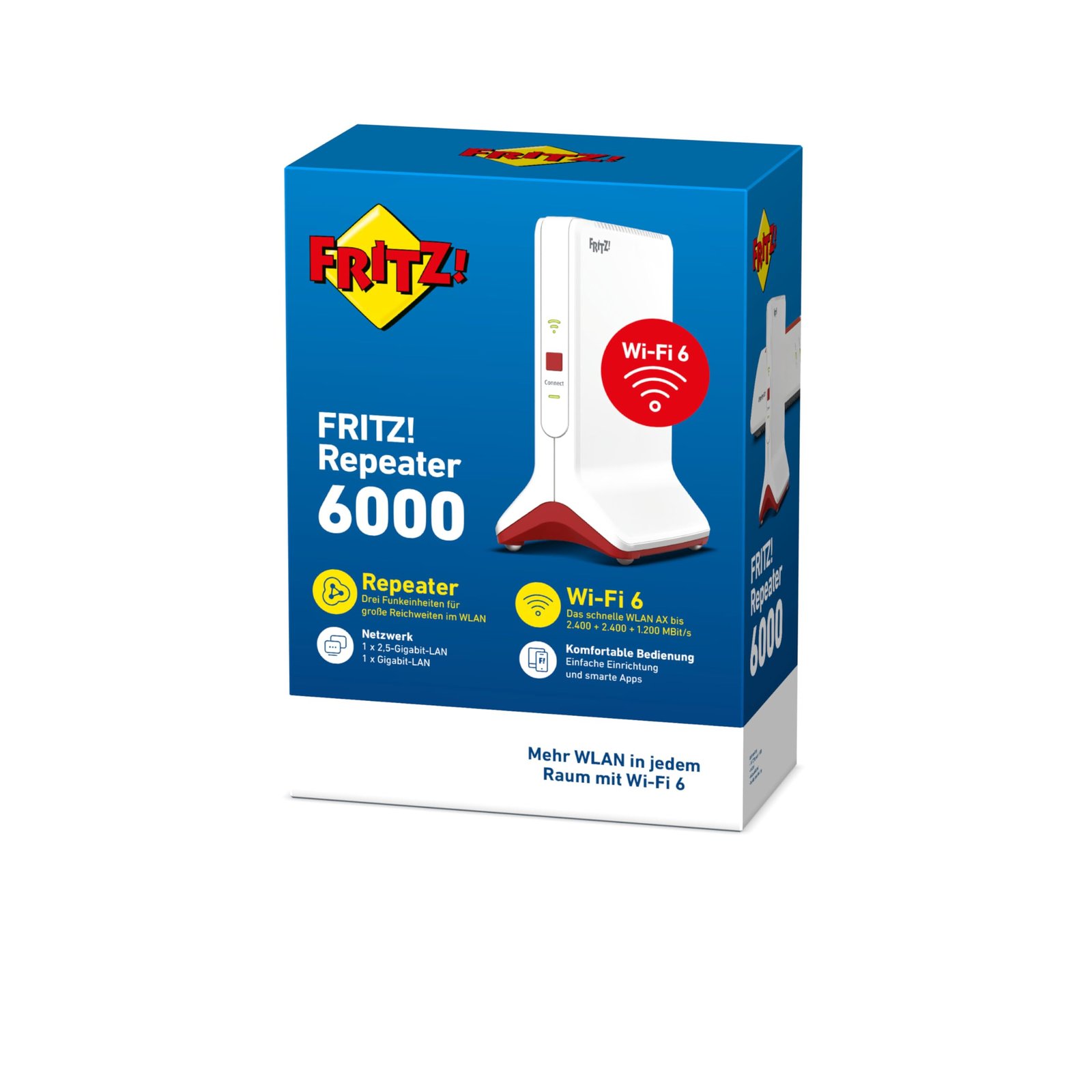 FRITZ!Repeater 6000 – Wi-Fi 6 Tri-Band Repeater mit 2.5G LAN - Image 6
