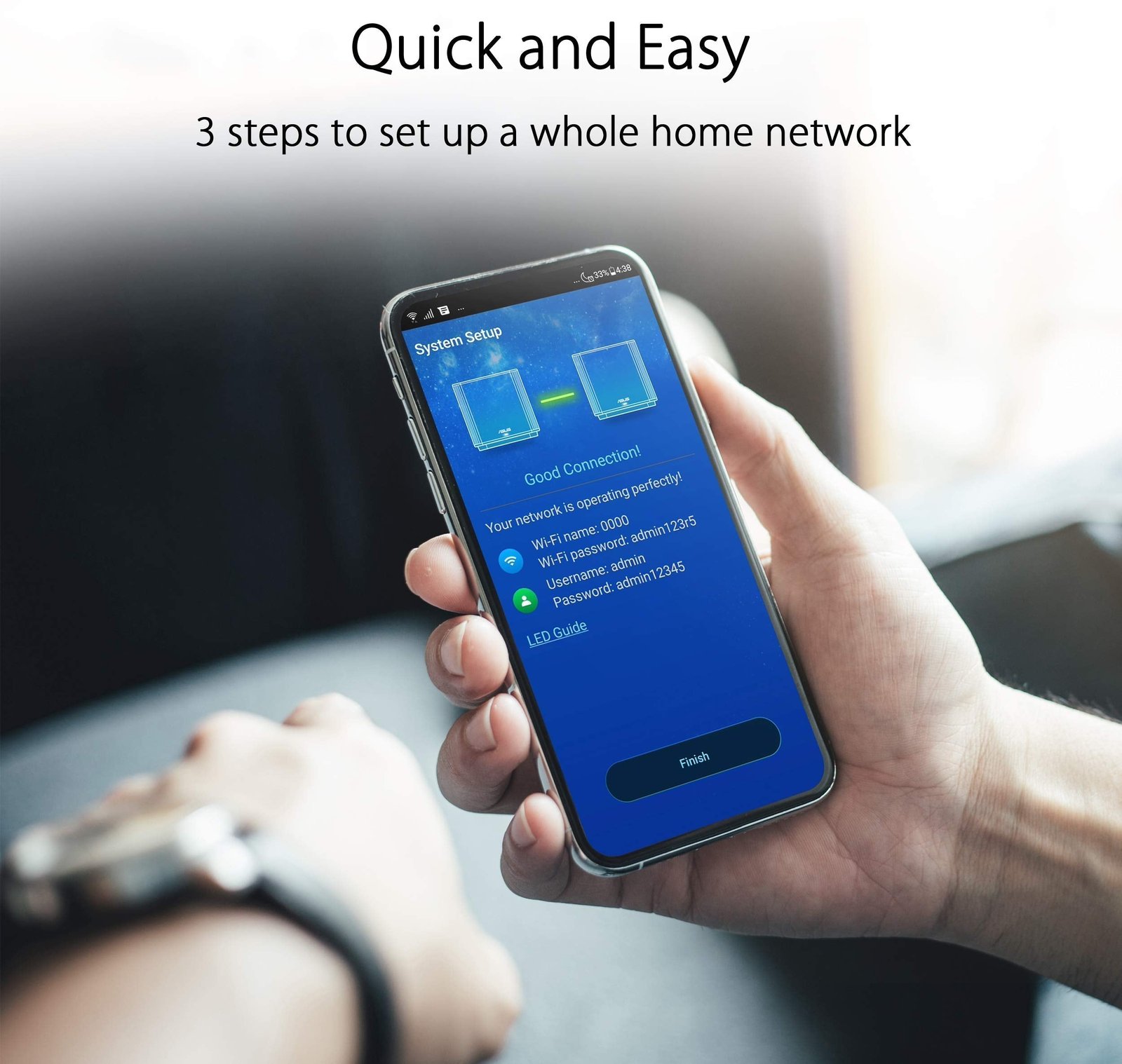 ASUS ZenWiFi XT8 AX6600 WiFi 6 Mesh System – 2er-Set, AiMesh, 2.5G WAN & AiProtection – Bild 3