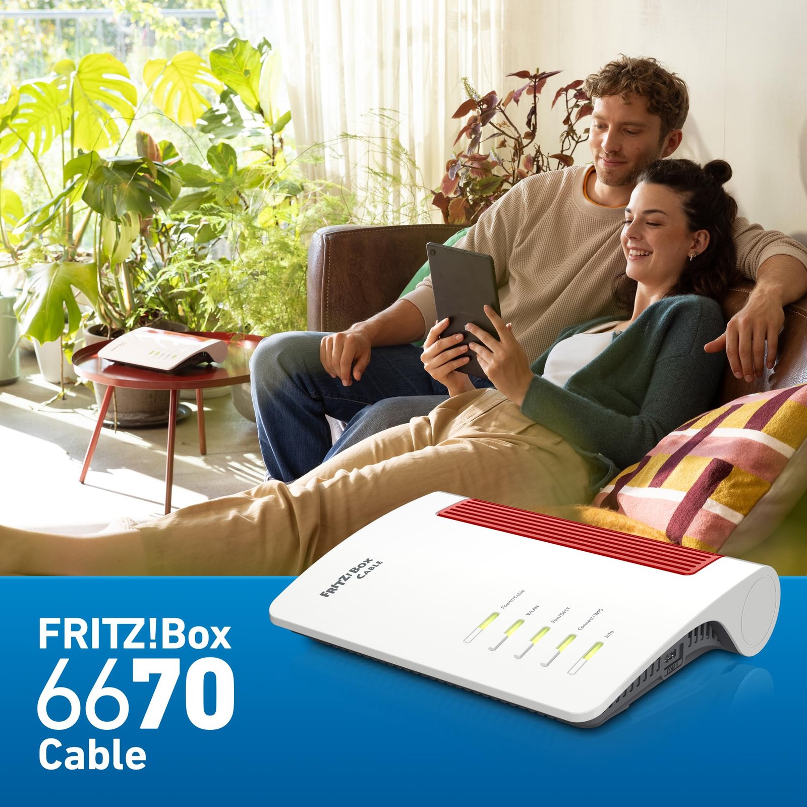 AVM FRITZ! Box 6670 Cable Router – DOCSIS 3.1 Modem, WiFi 7, 2.5G LAN, Zigbee-Integration - Image 4