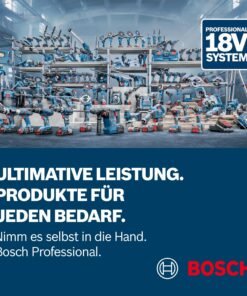 Bosch PRO 18V System Akku Bohrhammer GBH 18V-26 (SDS Plus, Bohr-Ø max: Beton/Stahl/Holz 26/13/30mm, inkl. Zusatzhandgriff, Tiefenanschlag 210mm, Maschinentuch, L-BOXX, ohne Akku/Ladegerät) - Image 8