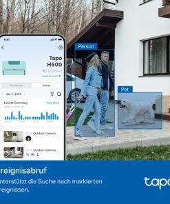 TP-Link Tapo H500 HomeBase – Smart Hub mit 16GB Speicher, erweiterbar auf 16TB - Image 9