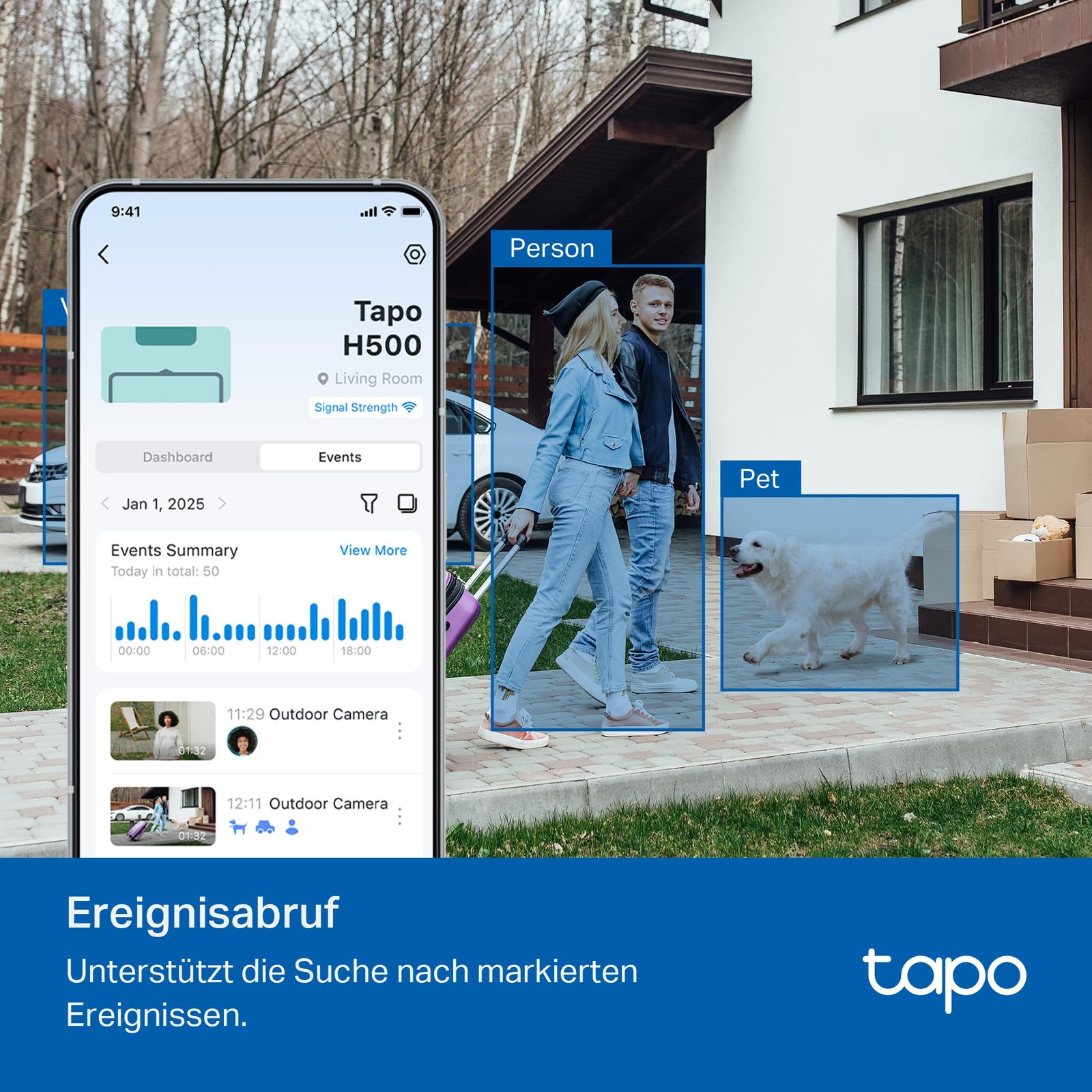 TP-Link Tapo H500 HomeBase – Smart Hub mit 16GB Speicher, erweiterbar auf 16TB - Image 9