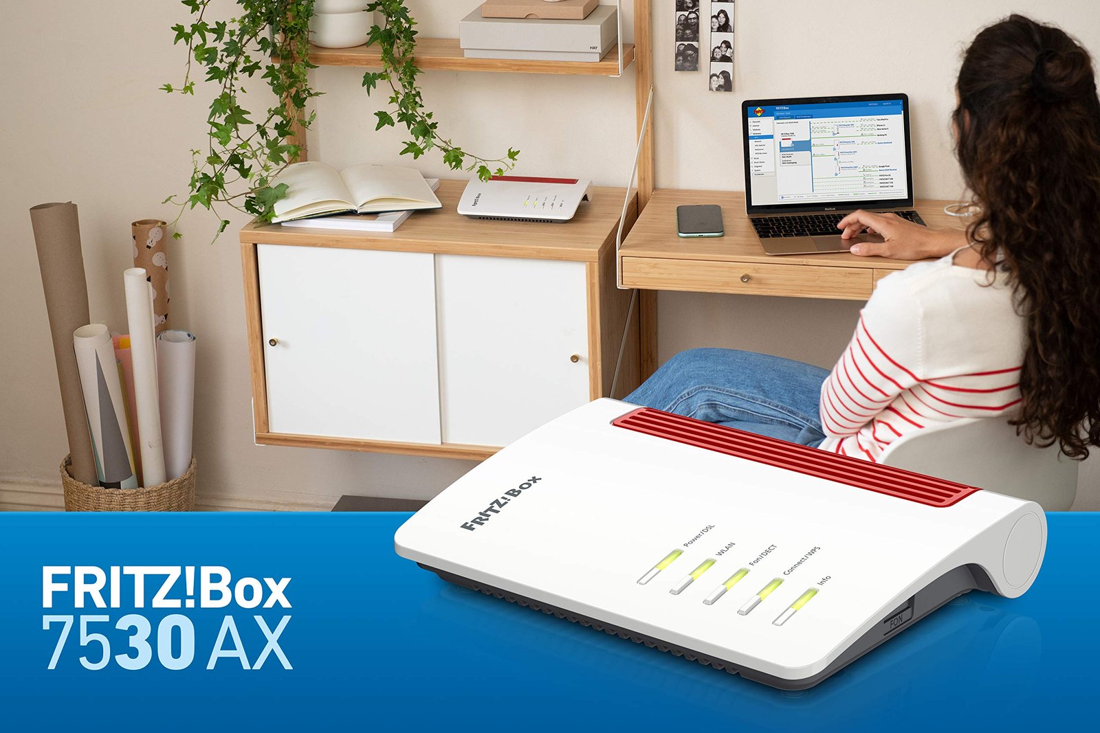 FRITZ! Box 7530 AX – WLAN Router mit Wi-Fi 6, VDSL Supervectoring & Mesh – Bild 5