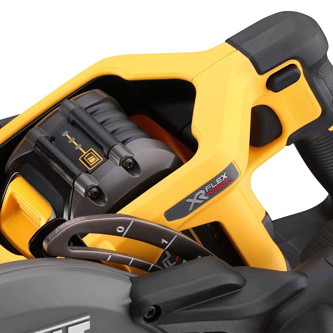 DeWalt DCS577T2-GB 54v XR FLEXVOLT Hochleistungs 190mm Handkreissäge inkl. 2x DCB546 Akkus - Image 5