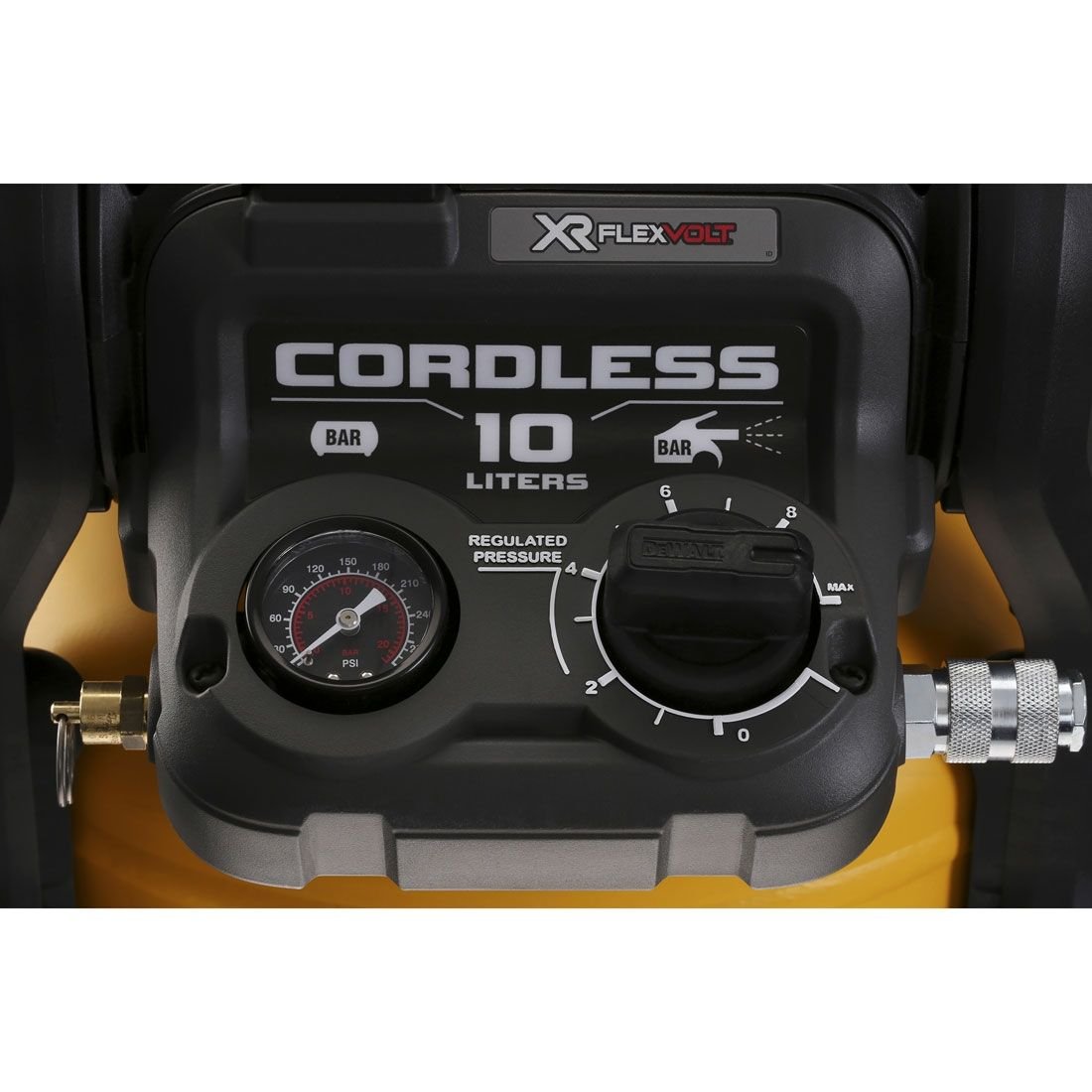 DeWalt DCC1054T2-GB 54v XR FLEXVOLT Akku 10L Luftkompressor inkl. 2x DCB546 Akkus - Image 3