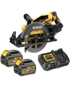 DeWalt DCS577T2-GB 54v XR FLEXVOLT Hochleistungs 190mm Handkreissäge inkl. 2x DCB546 Akkus