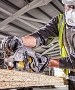 DeWalt DCS577T2-GB 54v XR FLEXVOLT Hochleistungs 190mm Handkreissäge inkl. 2x DCB546 Akkus - Image 8