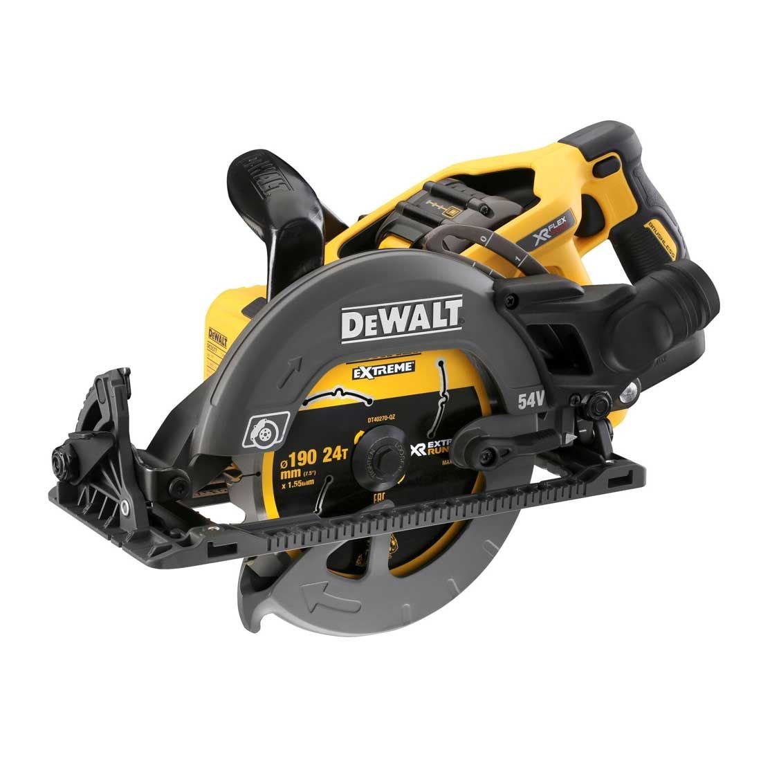 DeWalt DCS577T2-GB 54v XR FLEXVOLT Hochleistungs 190mm Handkreissäge inkl. 2x DCB546 Akkus - Image 2