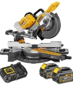 DeWalt DCS727T2-GB 250mm (10″) 54v FLEXVOLT Akku Gehrungssäge inkl. 2x DCB546 Akkus