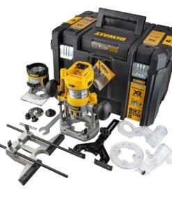 DeWalt DCW604NT-XJ 18v XR bürstenlos 1/4″ Router ohne Akku und Ladegerät in TSTAK Case
