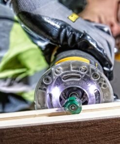 DeWalt DCW604NT-XJ 18v XR bürstenlos 1/4″ Router ohne Akku und Ladegerät in TSTAK Case – Bild 8