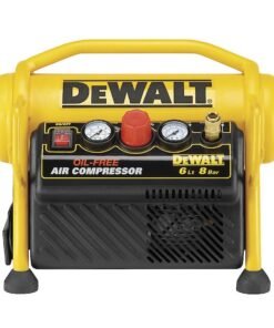 Alternative view of DeWalt DPC6MRC-GB 230v 1.5Hp Mini Roll Cage Luftkompressor 6 Litre