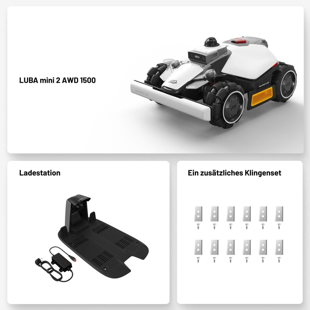 Mammotion LUBA 3 AWD 1500 Mähroboter mit Allradantrieb - Image 5