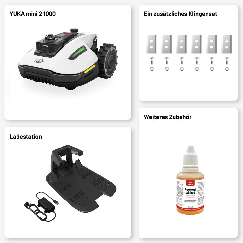 Mammotion YUKA mini 2 1000 Mähroboter – Bild 4