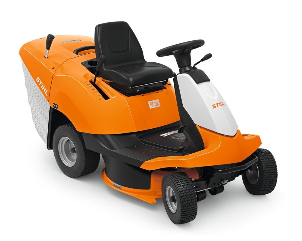 STIHL RT 4082 Rasentraktor mit Fangkorb