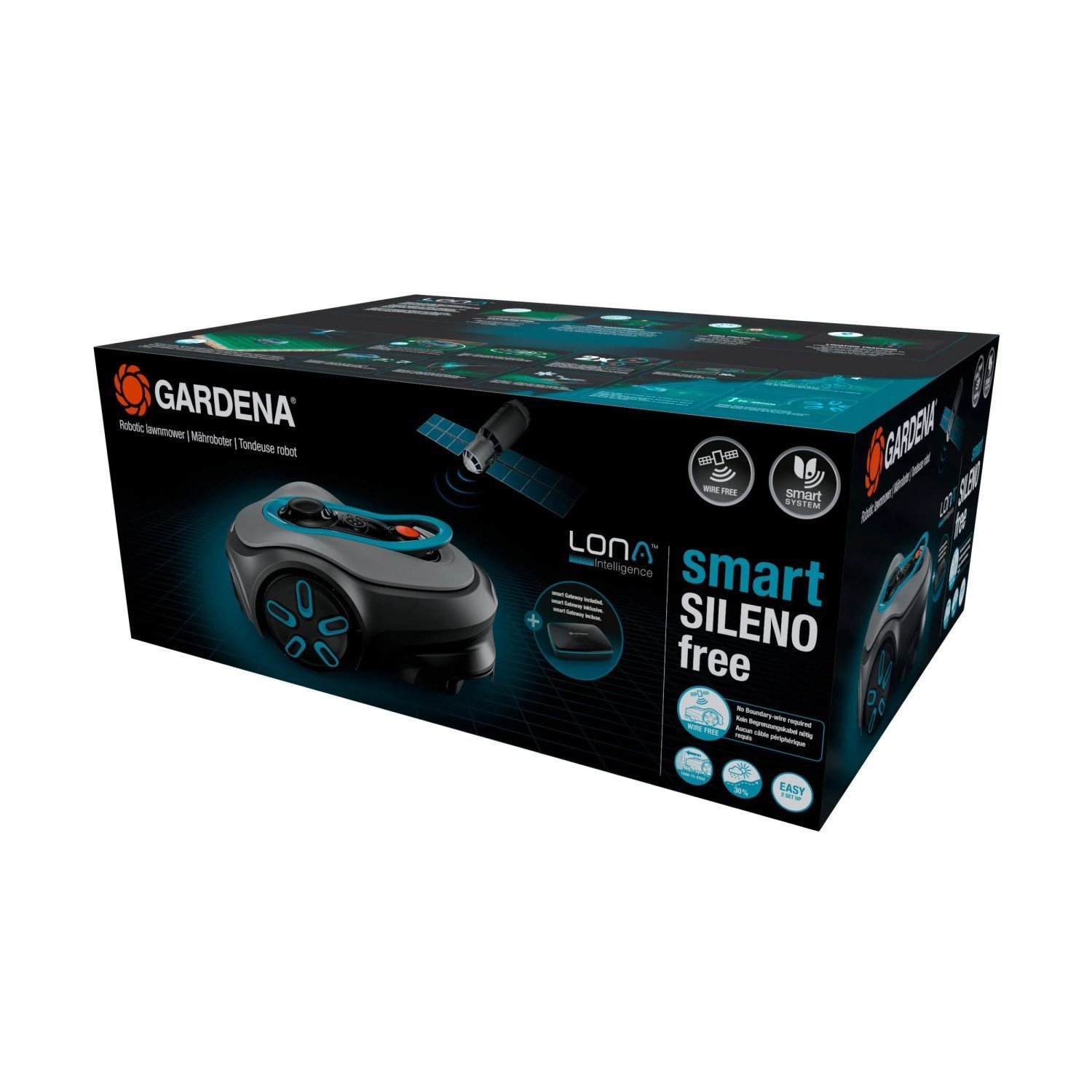 GARDENA smart SILENO free Set 800 kabelloser Mähroboter – Bild 5