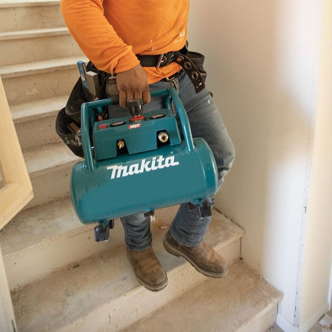 Makita AC001GZ 40v Max XGT geräuscharme Serie bürstenlos 7.6L Luftkompressor ohne Akku und Ladegerät – Bild 9